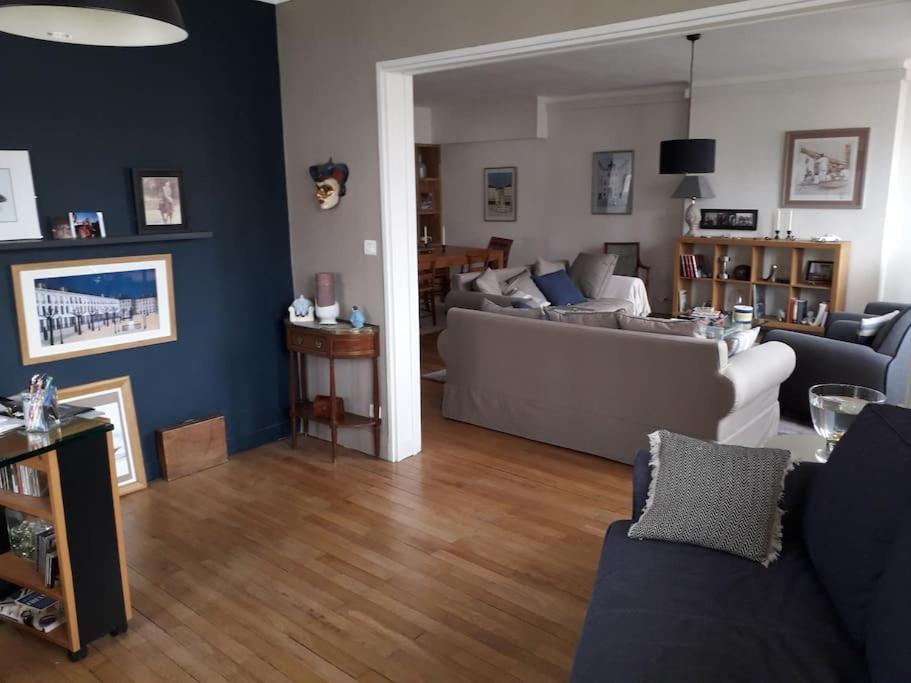 Appt 3 Chambres Hyper Centre Tres Calme Tres Clair Quartier Place Royale, Parking Gratuit Nantes Eksteriør billede